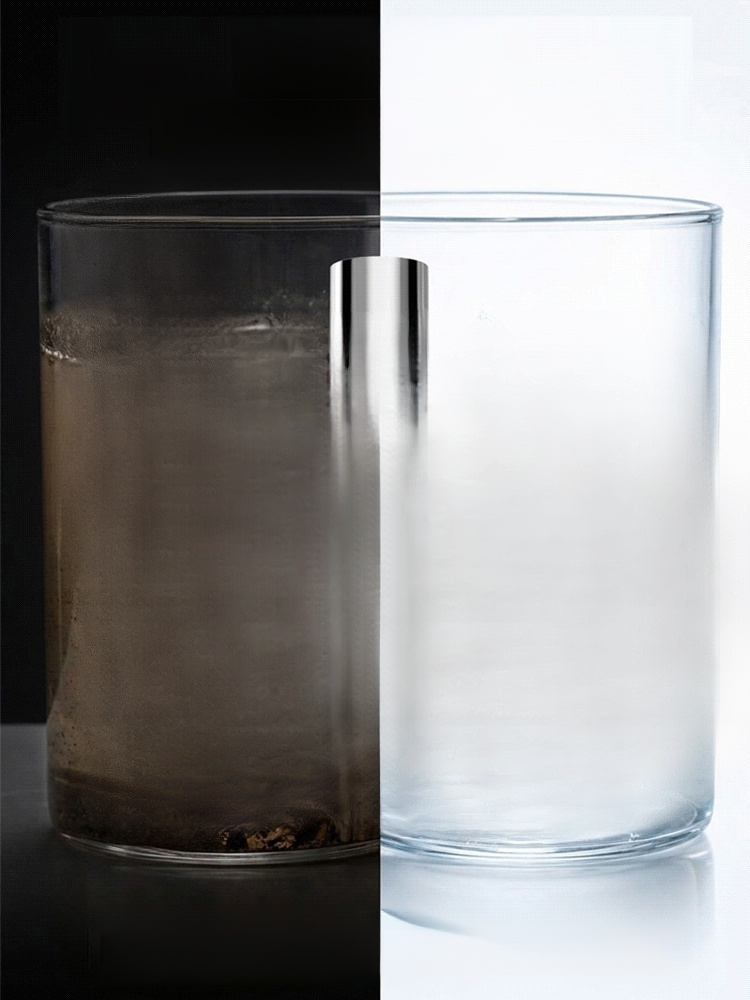 🌊 High-tech water purifier - enjoy clean water every day! 🔄 With a simple turn of the valve, you get mineral water quality water!