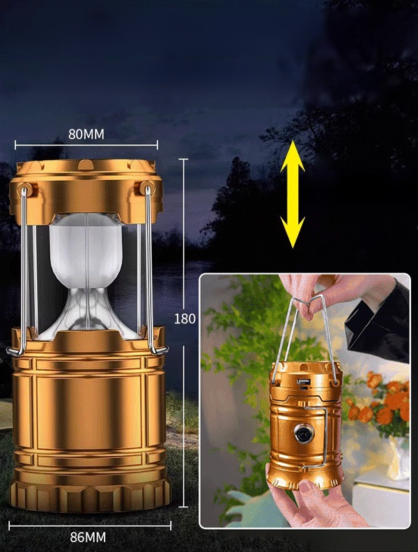 waterproof solar lamp, Multi-functional magic, Automatic solar charging for zero electricity costs, Multi-stage dimming