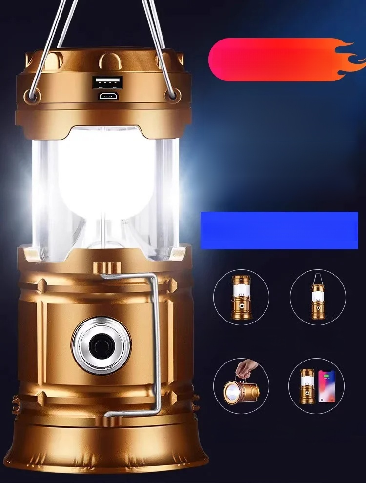 waterproof solar lamp, Multi-functional magic, Automatic solar charging for zero electricity costs, Multi-stage dimming