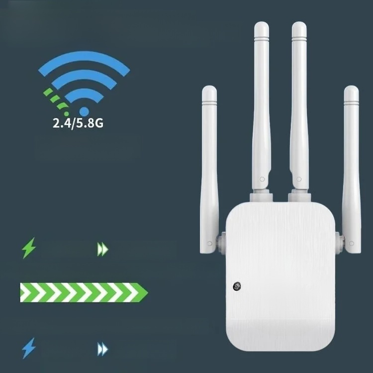 100x WiFi Signal Booster 2026! Dual-Band 1200Mbps WiFi Extender. Stronger Signal and Faster Speeds for Your Entire Home. Eliminate WiFi dead zones instantly. High-speed 5GHz support for gaming and 4K streaming.