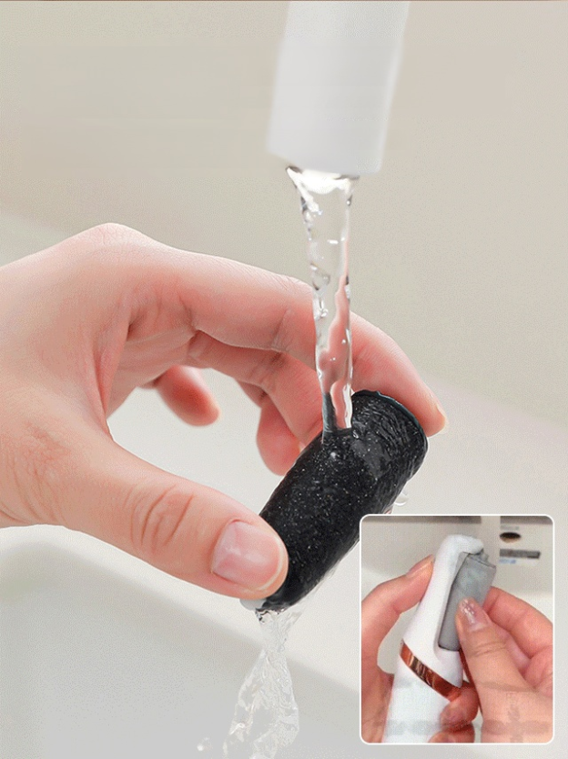 Remove Cracked Skin in 60 Seconds. See dead skin disappear! Professional callus remover for smooth heels. 