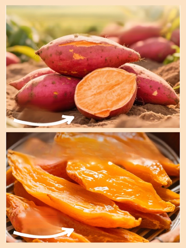 100% Natural Sweet Potato Snacks Stop Sugar Cravings! Dessert Taste, Superfood Nutrition. 100% Natural & No Added Sugar.