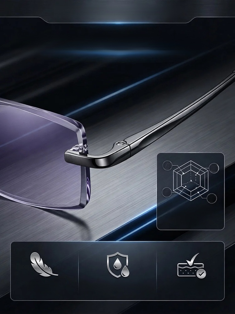 [Vision Returns to 20 Years Old] Smart Zoom Comfort Reading Glasses, Step outside and they turn into HD sunglasses in under 3 seconds