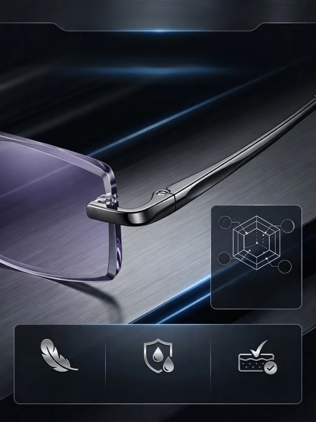 [Vision Returns to 20 Years Old] Smart Zoom Comfort Reading Glasses, Step outside and they turn into HD sunglasses in under 3 seconds