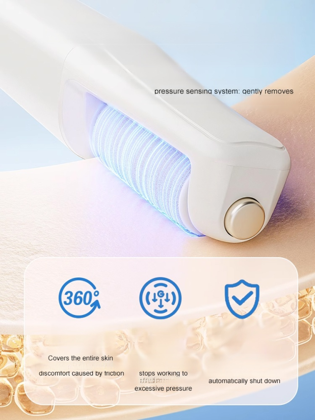 Remove Cracked Skin in 60 Seconds. See dead skin disappear! Professional callus remover for smooth heels. 