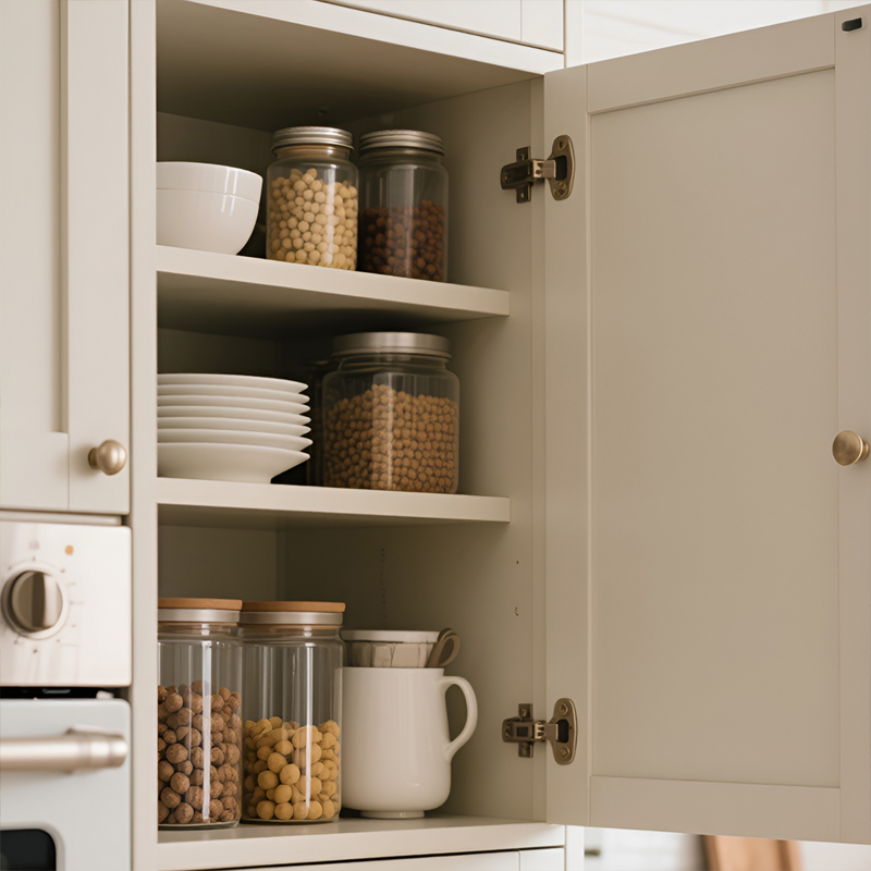 Lagerung in der Küche