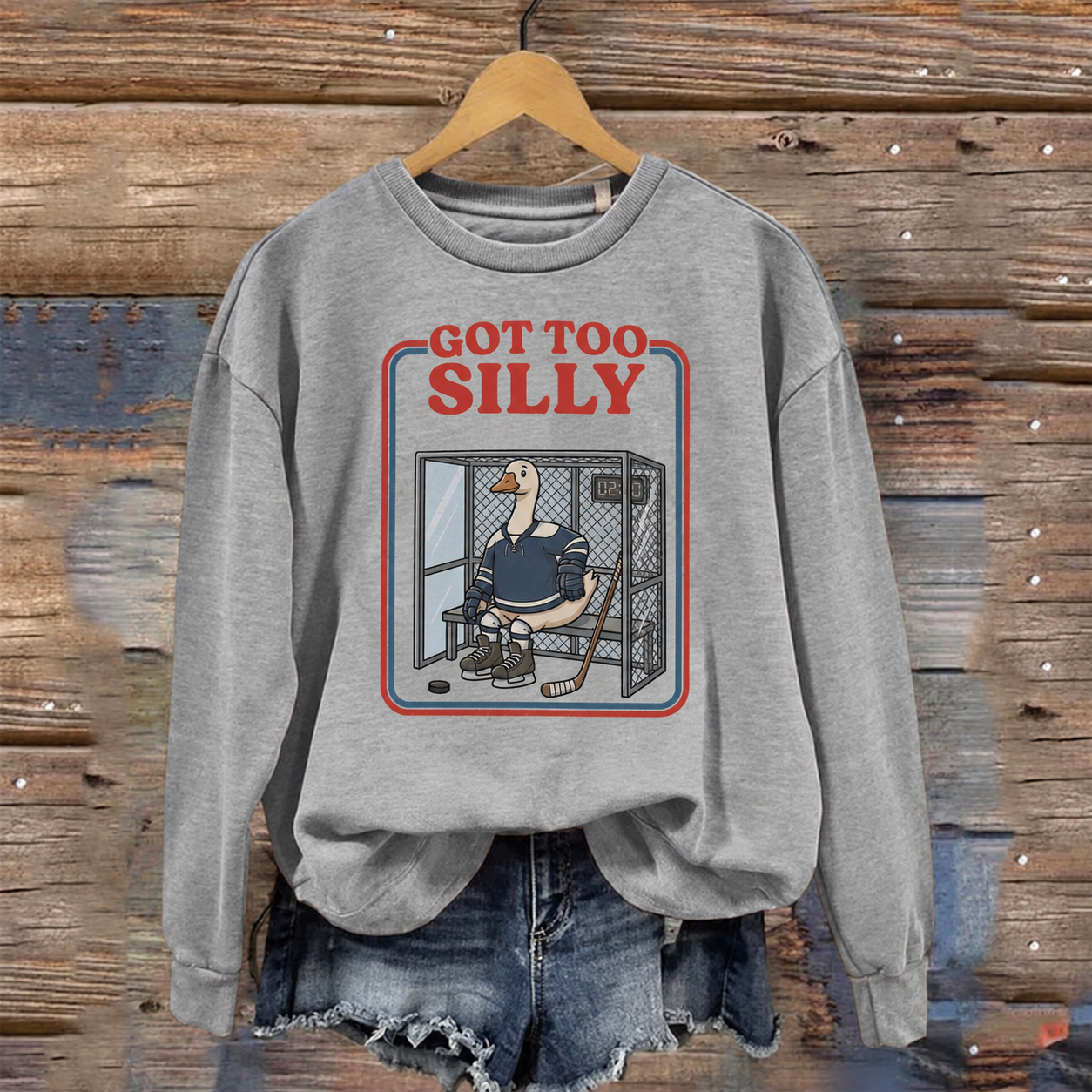 Funny Hockey Sweatshirt