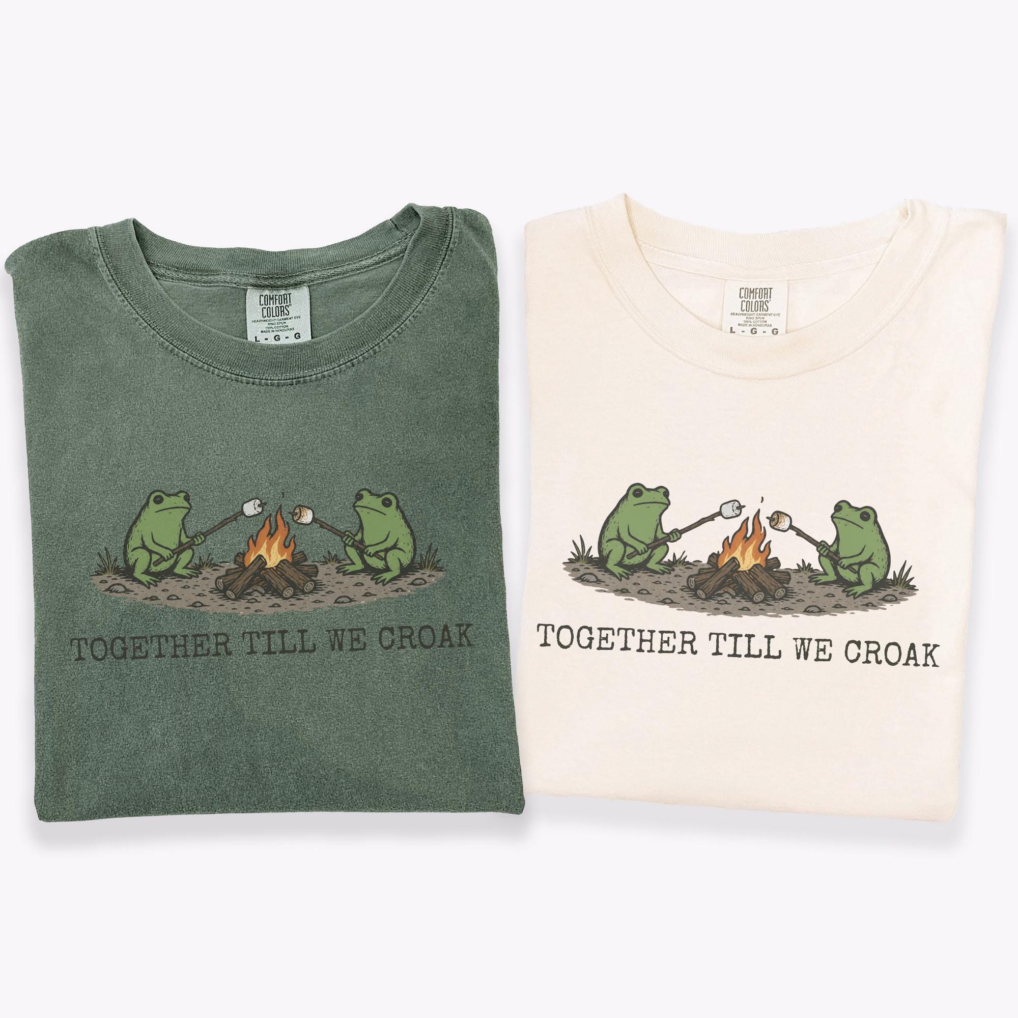 Funny Camping Lover Matching Couples T-shirt