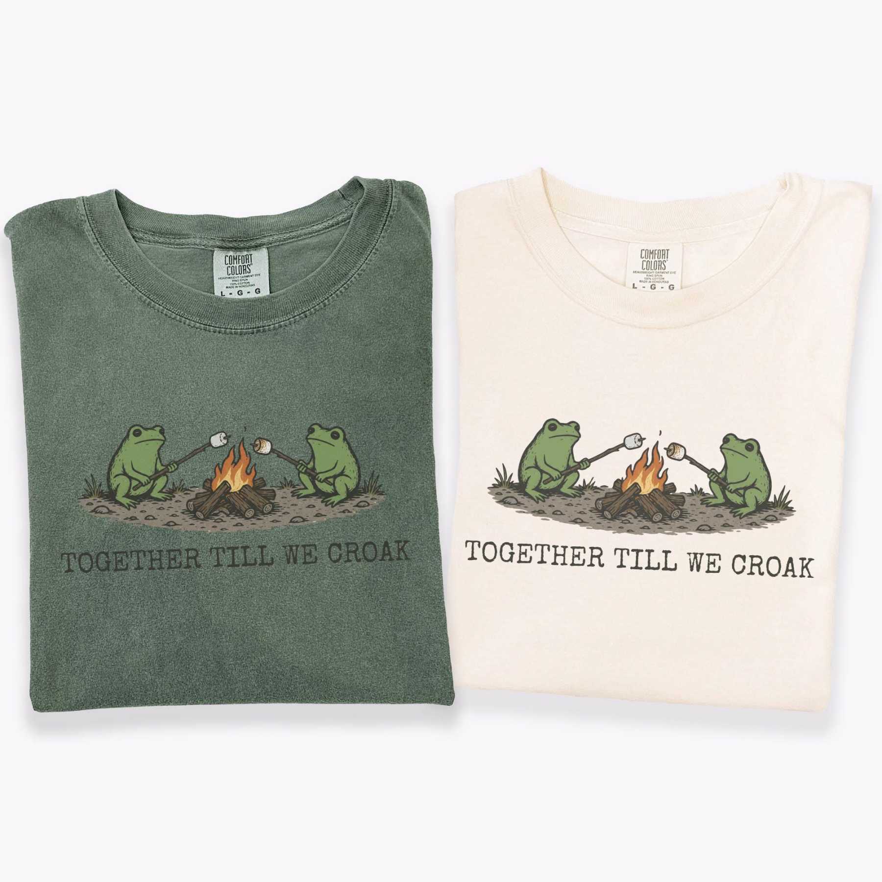 Funny Camping Lover Matching Couples T-shirt