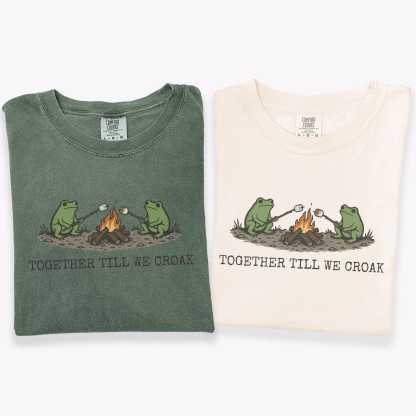 Funny Camping Lover Matching Couples T-shirt
