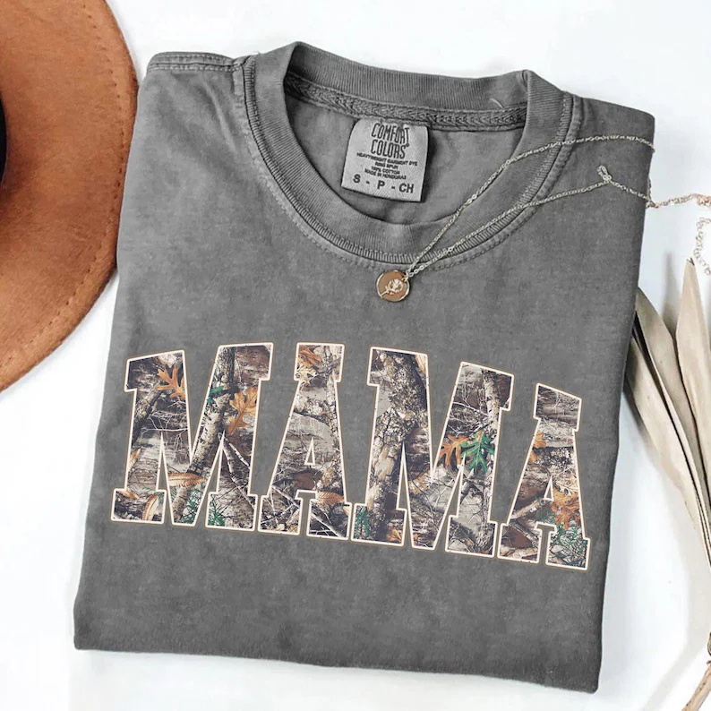 Camo Mama T-shirt