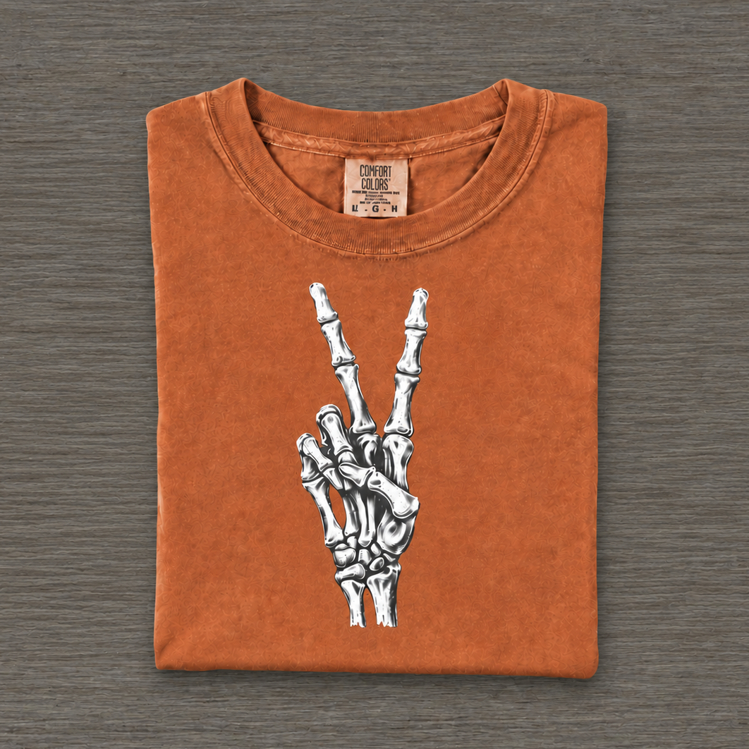 Funny Dirty I Come In Peace Skeleton Matching T-shirt