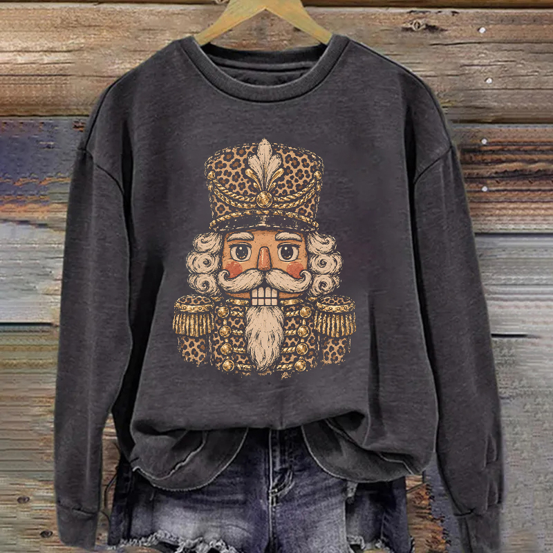 Leopard Nutcracker Sweatshirt