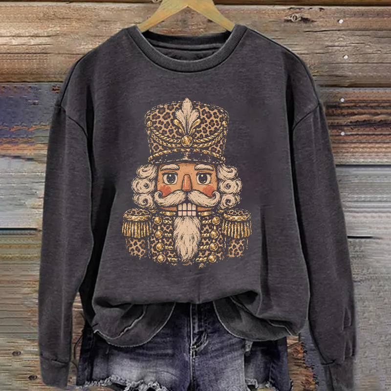 Leopard Nutcracker Sweatshirt