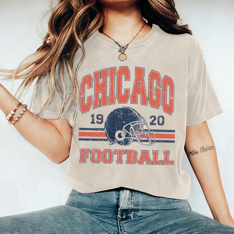 Chicago Vintage Football T-shirt