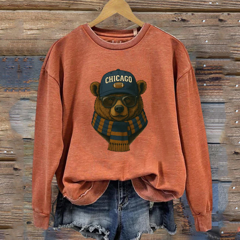 Chicago Vintage Football Sweatshirt