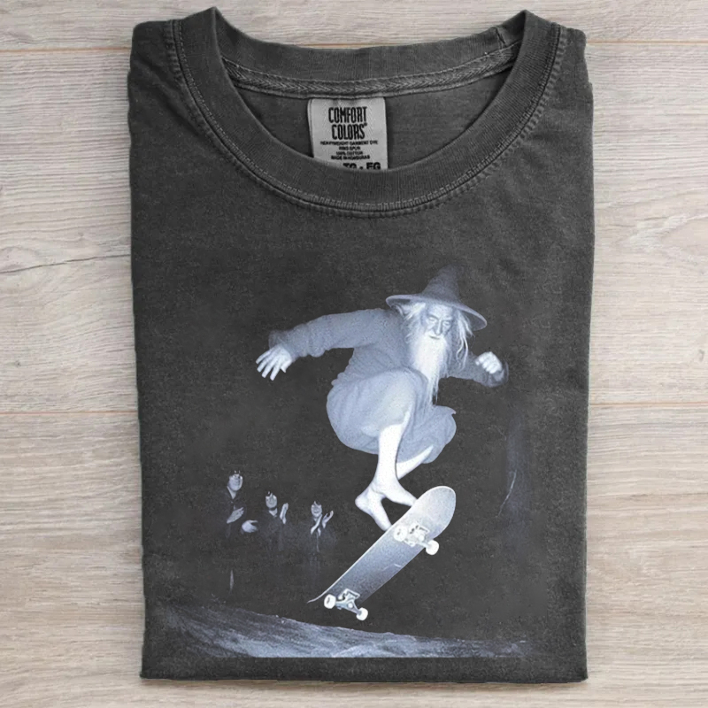 Wizard Skatebaording T-shirt
