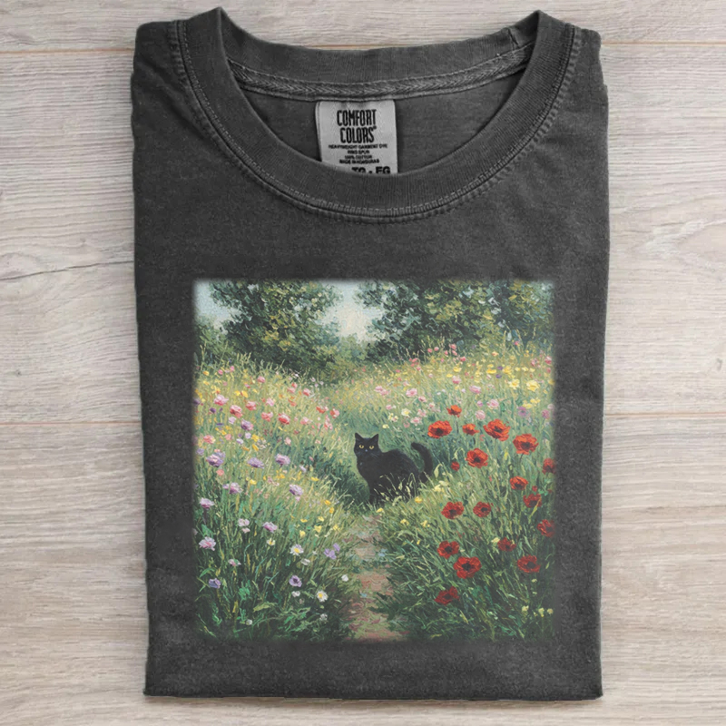 Impressionist Cat T-shirt
