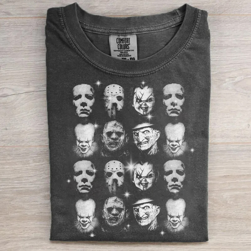 Halloween Horror Movie Theme T-shirt