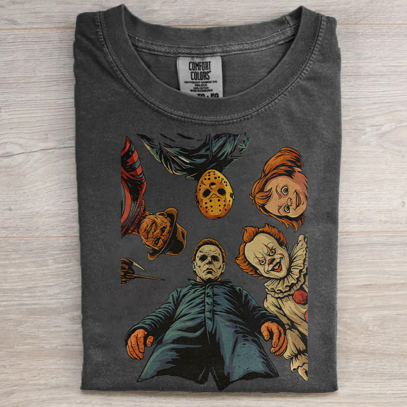 Halloween Characters Png T-shirt