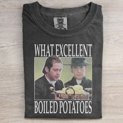 Boiled Potatoes Funny Meme T-shirt