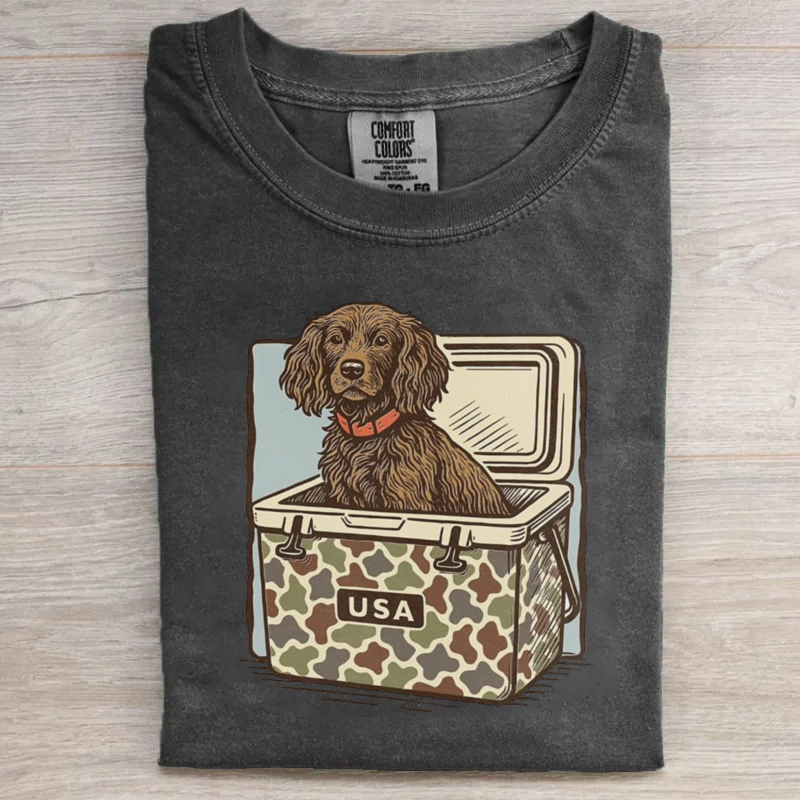 Hunting Dog Cooler T-shirt