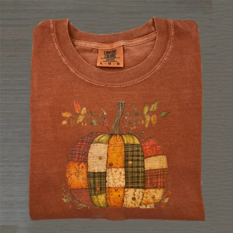 Colorful Pumpki Halloween T-shirt