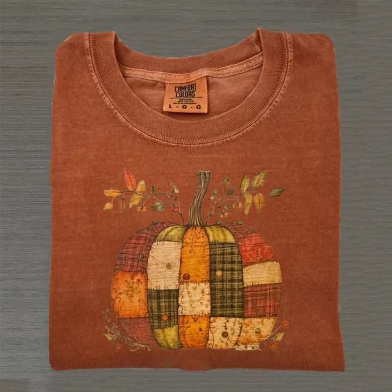 Colorful Pumpkin Halloween T-shirt