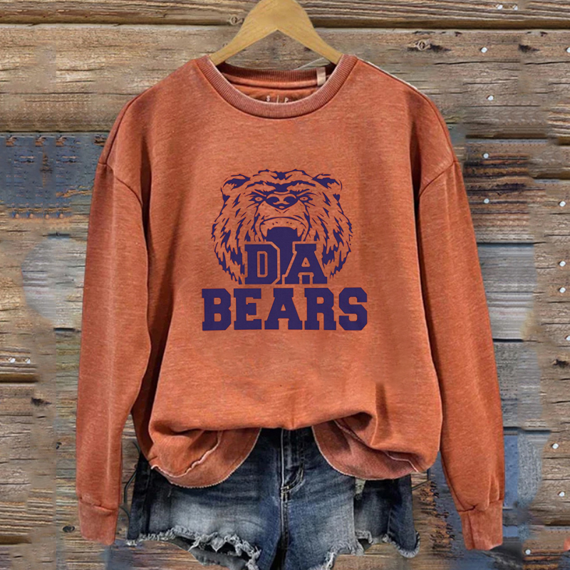 Retro Chicago  Football Sweatshirt
