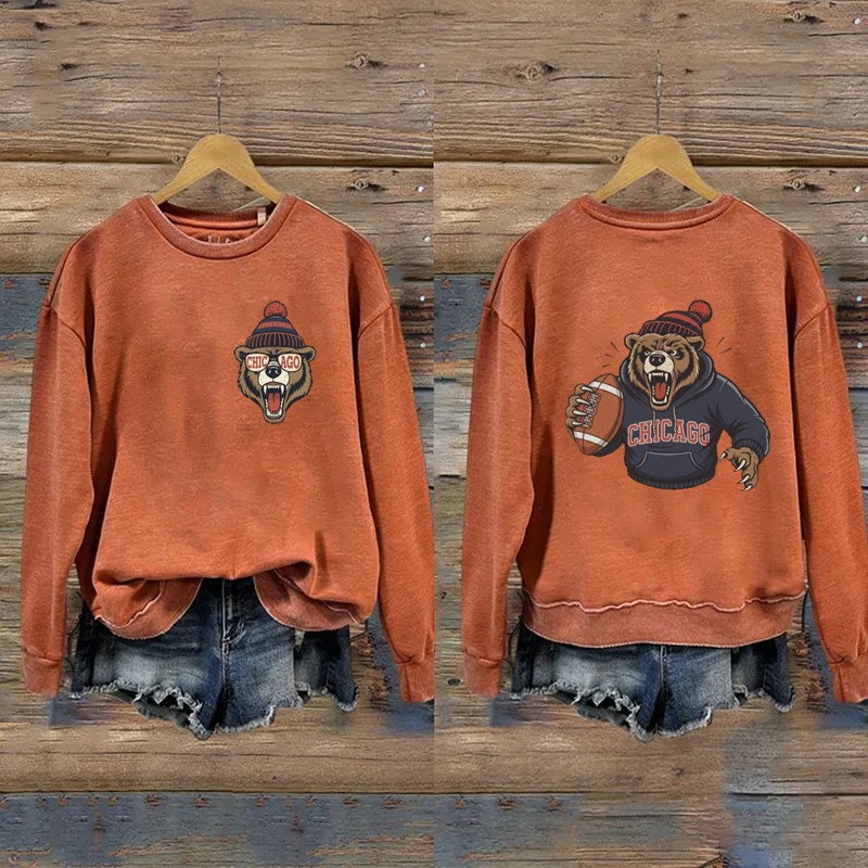 Chicago Vintage Football Sweatshirt