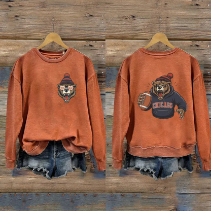 Chicago Vintage Football Sweatshirt