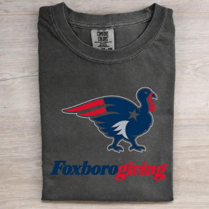 Foxborogiving New England Football T-shirt