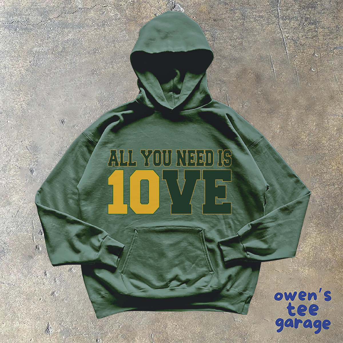 All You Need Is Love Packers Hoodie