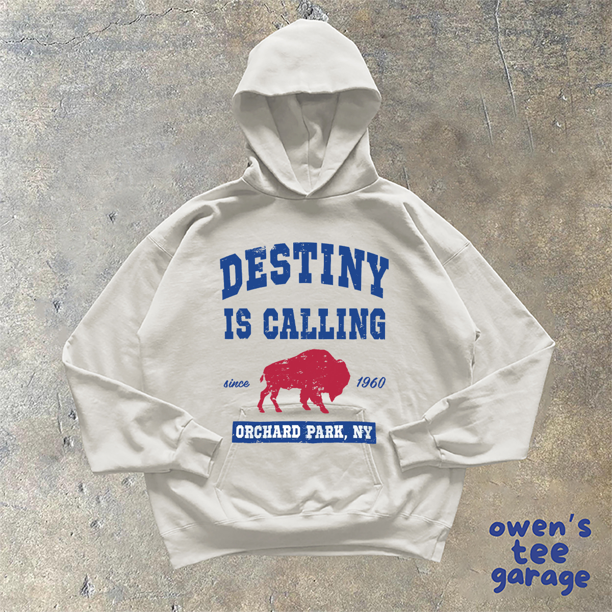 Destiny Is Calling Buffalo Hoodie