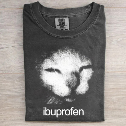 Funny Ibuprofen Cat T-shirt