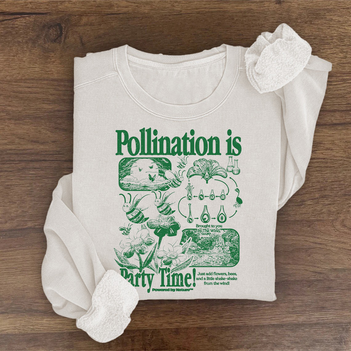 Pollination Is Party Time Sweatshirt