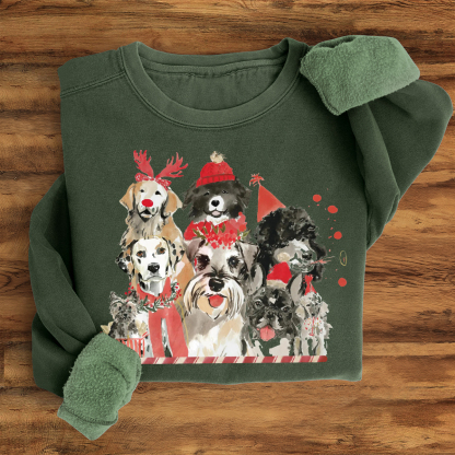 Christmas Dog Sweatshirt