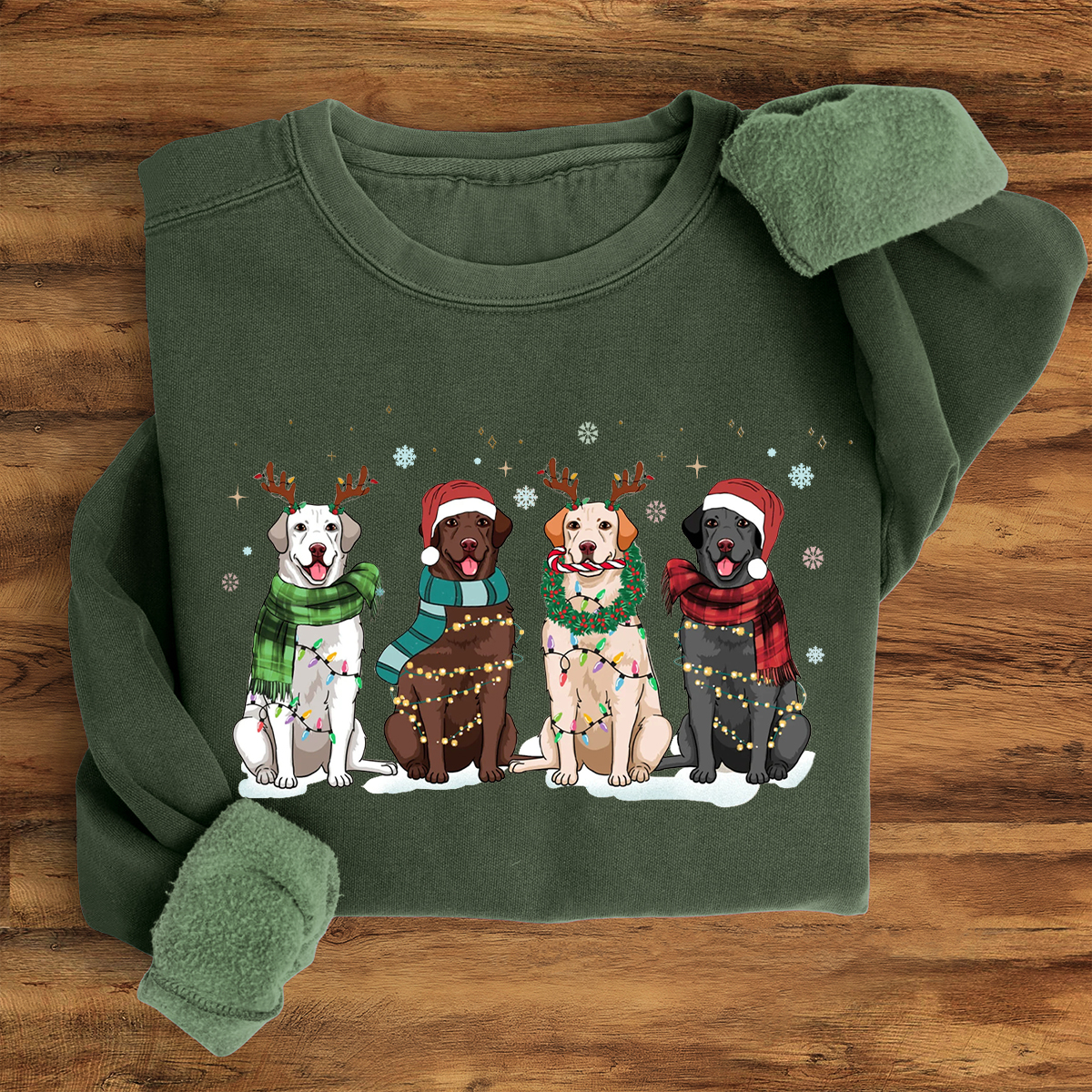 Christmas Labrador Retriever Sweatshirt