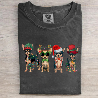 Chihuahua Christmas T-shirt