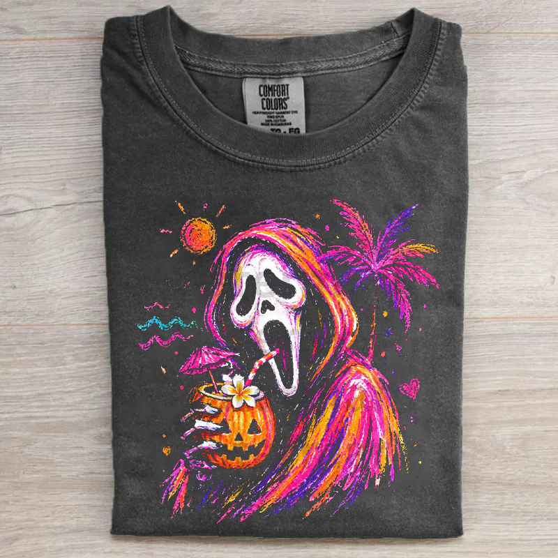 Summerween Ghost Scary T-shirt