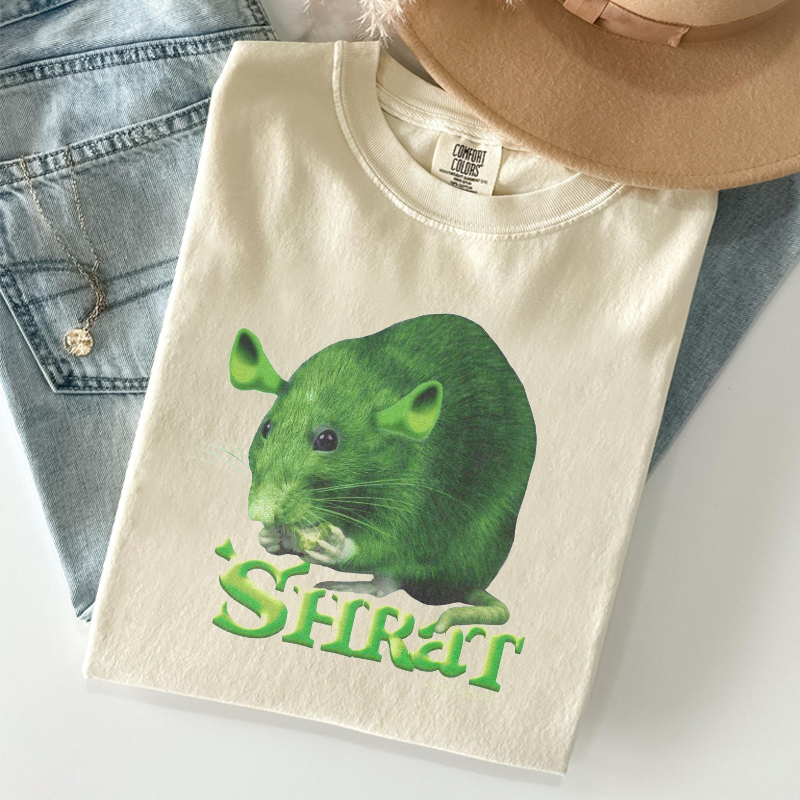 Funny Shrat Rat T-shirt