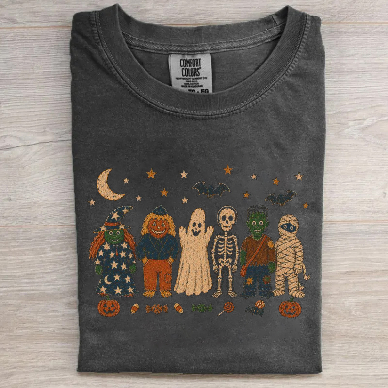 Cute Halloween Characters T-shirt