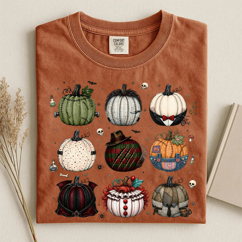 Halloween Characters T-shirt