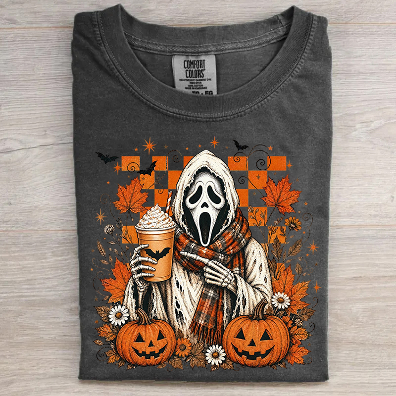 Ghostface Fall Coffee T-shirt
