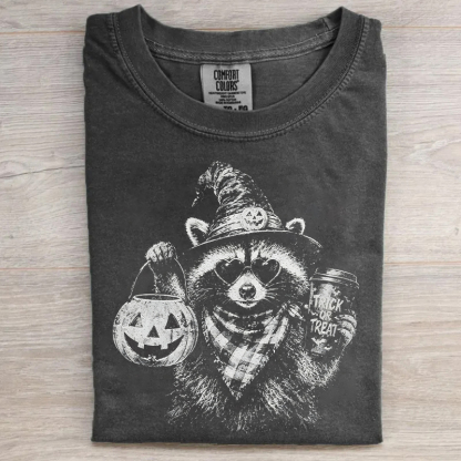 Halloween Raccoon T-shirt