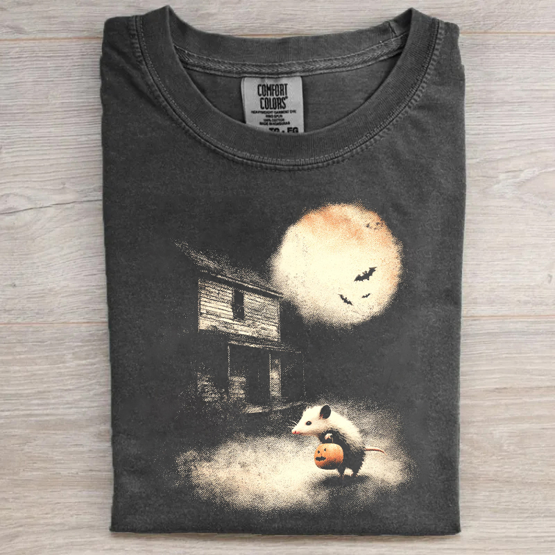 Vintage Opossum Halloween T-shirt