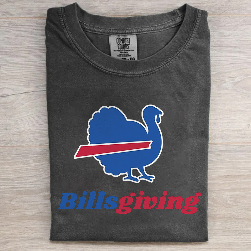 Billsgiving Turkey Football T-shirt