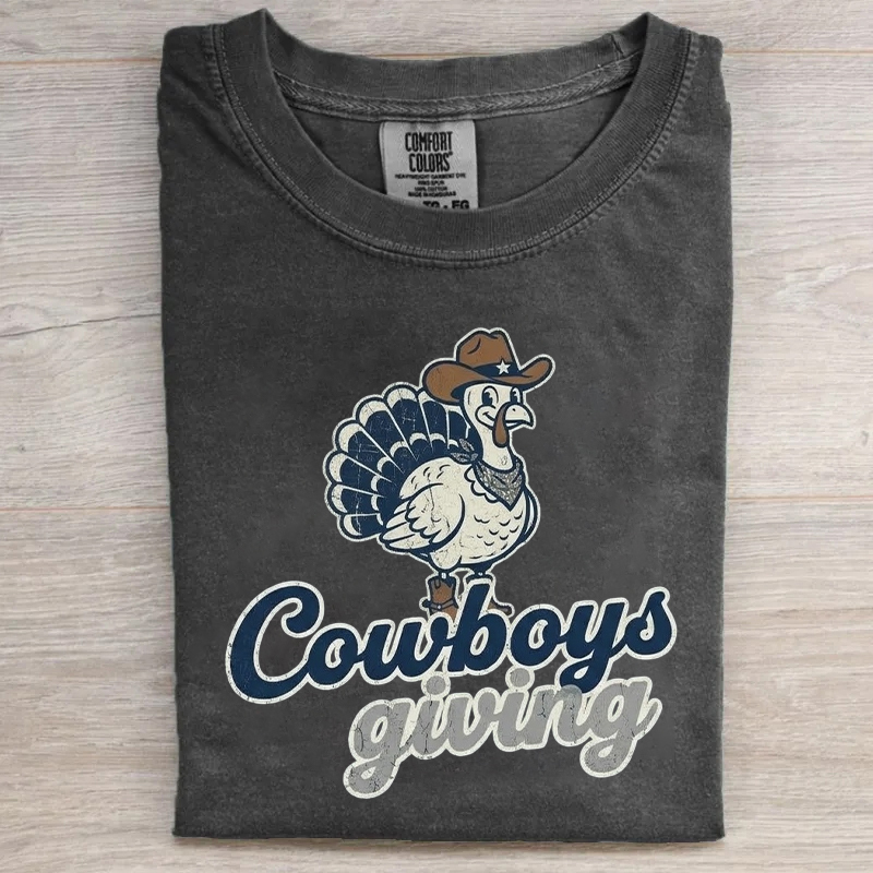 Cowboys Giving T-shirt