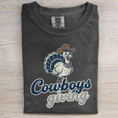 Cowboys Giving T-shirt