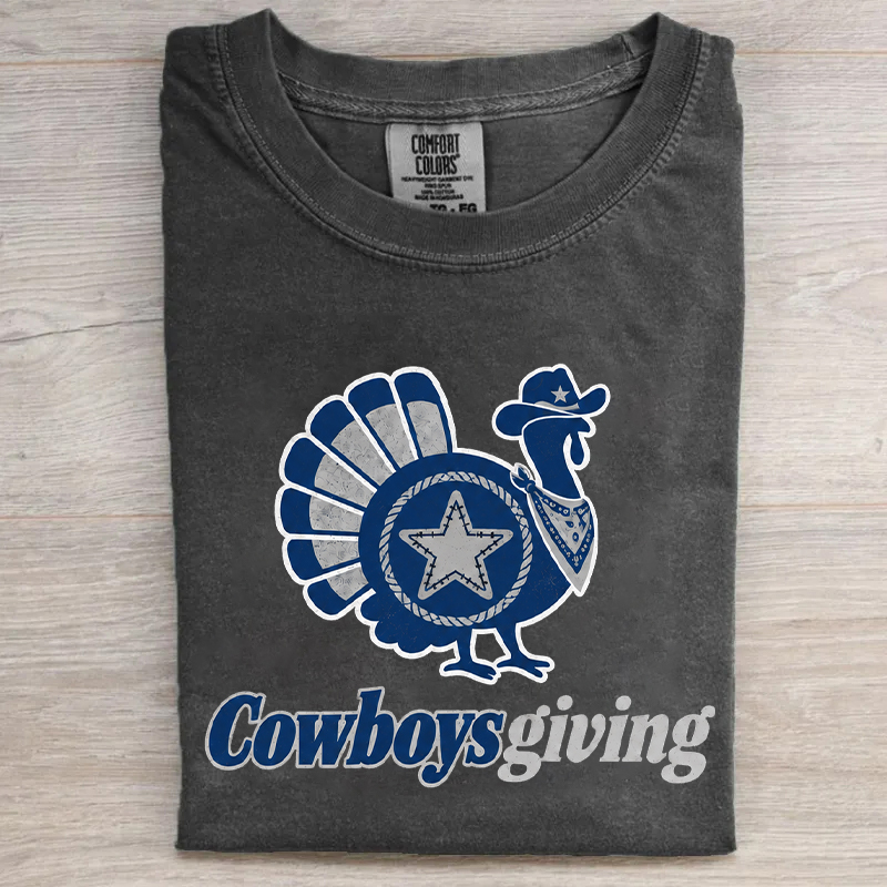 Cowboys Giving T-shirt
